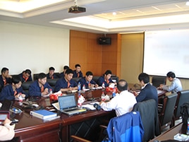 photo: Meeting with a supplier in the China region